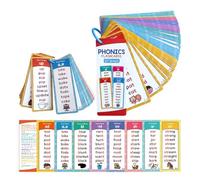 Agwuoetr English Natural Spelling Phonics Kids Learning Cards Montessori Memory Learning Cards Teaching Aids for Teacher Class