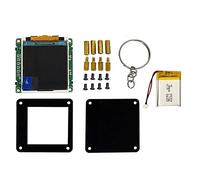 Agwuoetr ESP32 C3 Development Board 1.44Inch LCD Screen Desktop Trinkets Portable Mini TV Portable Pendant Lvgl Spaceman St7735 Easy to Use Black A