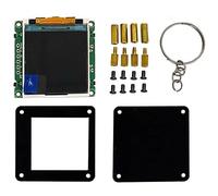 Agwuoetr ESP32 C3 Development Board 1.44Inch LCD Screen Desktop Trinkets Portable Mini TV Portable Pendant Lvgl Spaceman St7735 Easy to Use Black B