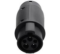 Agwuoetr EVSE J1772 Adaptor Type 1 to Type 2 Socket Electric Vehicle Car EV Charger Connector IEC 62196 Adapter for Cars Vehicle