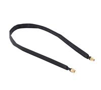 Agwuoetr Extension Cable Helium Hotspot Miner Antenna LoRa RP-SMA Male to RP-SMA Female Flat-Window Door Thru Coaxial Cable 25cm