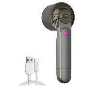 Agwuoetr Fabric Shaver Rechargeable Electric Lint Remover Shaver with LED Digital Display Removing Fuzz and Pill From Clothes