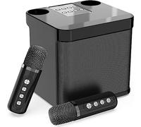 Agwuoetr Family KTV Audio Set Dual Wireless Microphone Integrated Machine Outdoor Portable Karaoke Bluetooth Speaker Box Replacement
