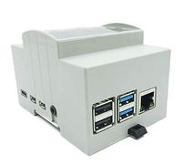 Agwuoetr for 4 Model B ABS Case White Case Protective Case Enclosure for 4B