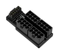 Agwuoetr For 4090 4080 Graphics Card ATX3.0 4X8Pin 12+4Pin Power Adapter 180 Degree Angled Connector for Power Supply Cable,B