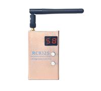 Agwuoetr FPV RC832 RC832S Receiver High Sensitivity Receiver Receiver System 5.8G 48CH 600Mw Aerial Photography 5.8GHz AV with A/V and Power Cables