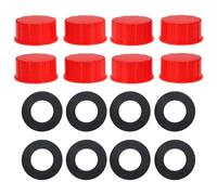 Agwuoetr Gas Can Coarse Thread Cap Gas Can Cap Coarse Thread Solid Transportation Gas Can Caps Replacement Spare Parts Accessories 8Packs
