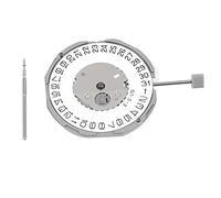 Agwuoetr GM12/GM10 Movement+Handle GM12 Three-Point Calendar+0Mm Three-Pin High-Precision Mechanical Watch Movement Replacement