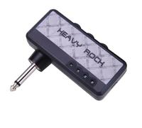 Agwuoetr Guitar Headphone Amplifier Electric Guitar Accessories Rechargeable Classical Rock Effect Distortion Grey