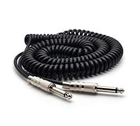 Agwuoetr Guitar Spring Cable 6.35/6.5 Guitar Bass Audio Cable Shield Wire 5M for Connecting the Sound of the Electric Guitar