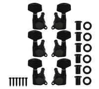 Agwuoetr Guitar Tuner Pegs Small Square Tuner Pegs Tuners Machine Heads for Acoustic or Electric Guitar 6pcs
