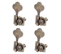 Agwuoetr Guitar Vintage Open Bass Guitar Tuning Key Pegs Machine Heads Tuners 4R for 4 Strings Bass Bronze