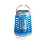 Agwuoetr Hanging LED Mosquito Lamp Electric Fly Repeller Indoor Light Bug Zapper USB Rechargeable Outdoor Hiking Lantern, Blue