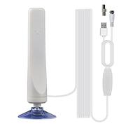 Agwuoetr Indoor Digital HDTV Antenna TV 50 Miles Range Radius Amplifier DVB-T2 Clear Satellite Dish Signal Receiver Aerial