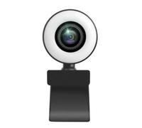 Agwuoetr Live Streaming Webcam 1080P Light Control Full HD 8MP PC Laptop Auto Focus Flexible with Microphone