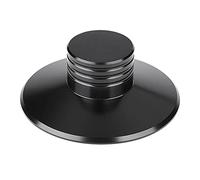 Agwuoetr LP Vinyl Record Player Balanced Metal Disc Stabilizer Weight Clamp Turntable HiF Black