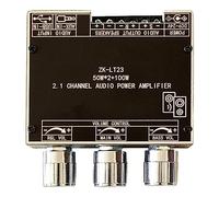 Agwuoetr -LT23 5.1Bluetooth Power Amplifier Board 50W 2.1Channel Amplifier Board with Short Circuit Protection for Sound Box