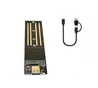 Agwuoetr M.2 Ngff USB3.0 Type-C Conversion Card PCB Converter Card Sata Solid-State Disk to Serial Port Mobile Storage Conversion Card