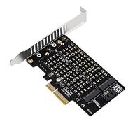 Agwuoetr M.2 NVMe NGFF SSD to PCIE SATA Adapter SATA M.2 SSD PCIE Adapter M Key B Key B+M Key