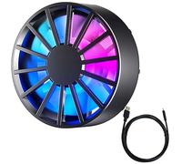 Agwuoetr Magnetic Mobile Phone Cooler for Gaming Radiator Low Noise Fast Heat Dissipation Portable Cooling Fan Cooler for Phone Easy Install Easy to Use A