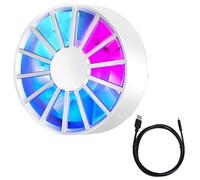 Agwuoetr Magnetic Mobile Phone Cooler for Gaming Radiator Low Noise Fast Heat Dissipation Portable Cooling Fan Cooler for Phone Easy Install B