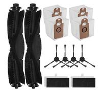 Agwuoetr Main Brush Dust Bags Side Brush Hepa Filter Spare Parts for S9 Robot Vacuum Cleaner Accessories