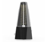 Agwuoetr Mechanical Metronome Universal for Guitar Violin Piano Musical Instrument Practice Tool Black Easy Install