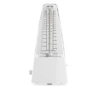 Agwuoetr Mechanical Metronome Universal for Guitar Violin Piano Musical Instrument Practice Tool White Easy to Use