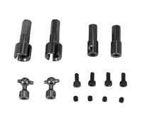 Agwuoetr Metal Front & Rear Axle Drive Shaft CVD Set for C14 C24 C34 B14 B24 B36 MN D90 MN99S RC Car Upgrade Parts