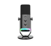 Agwuoetr Microphone Computer Microphone Live Karaoke Recording Condenser Mic Mobile Phone National Karaoke Singing Game