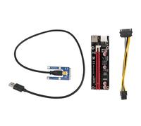 Agwuoetr Mini PCIe to PCI Express 16X Riser for Laptop External Graphics Card BTC Miner MPCIe to PCI-E Slot Mining Card