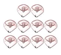 Agwuoetr MOA 1U 10 Keys Keyboard Keycap Set PC Transparent Crystal Blank for MX Switches Gaming Keyboard 1.7MM Thickness B