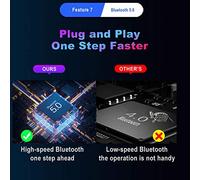 Agwuoetr Mobile Gamepad Controller USB Gaming Keyboard Mouse Converter for IOS 13.4 Android to PC Bluetooth 5.0 Adapter