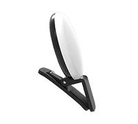 Agwuoetr Mobile Phone Fill Flash Lens Light Lamp Clip Three Stop Dimming Mini Practical 10 LED Selfie Ring Beauty,Black