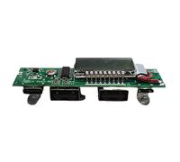 Agwuoetr Mobile Power Board LED Dual USB 5V 2.4A Circuit Board Micro/Type-C USB Power Bank 18650 Charging Module