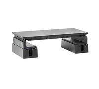 Agwuoetr Monitor Increases Elevated USB Expansion and Folding Computer Desktop Storage Desktop Increase Base Bracket Organizer