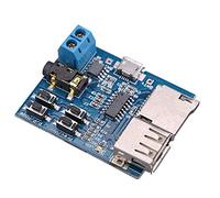 Agwuoetr Mp3 Lossless Decoding Board Mp3 Decoder Module TF Card U Disk Decoding Player Comes with Power Amplifier