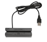 Agwuoetr MSR90 USB Magnetic Strip Card Reading Machine Card Reader Stripe 3 Tracks Mini Swiper for USB PC