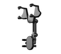 Agwuoetr Multifunctional Portable Car Rearview Mirror Mobile Phone Holder Car AR Navigation 360° Bracket
