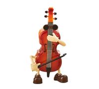 Agwuoetr Music Boxes for, Jewelry Box,MusicBoxes,Automatic Swing Guitar Violin Music Box,Desktop Decorative Ornament Easy Install,B