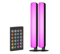 Agwuoetr Music Rhythm Light 2PCS RGB Pickup Light Rhythm Light Bar Rechargeable Desktop LED Light for Game Desktop Decor, Party Atmosphere Light