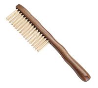 Agwuoetr Natural Sandalwood Hair Comb Handmade Wooden Comb Detangling Wide Tooth Comb New Design