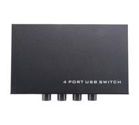 Agwuoetr Newest Mini 4 Ports USB Printer Scanner Sharing Share Switch Splitter Box Hub