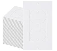 Agwuoetr Outlet Insulators Draft Sealers, 100Pcs Electrical Outlet Insulation Pads, EVA Foam Gasket for Wall, Switch Socket Cover Easy to Use