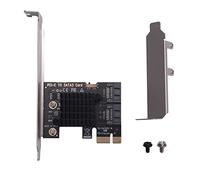 Agwuoetr PCIe to SATA 3.0 6G SSD Adapter PCI-E PCI Express X1 Controller Expansion Card Riser Add on Card Mining Card
