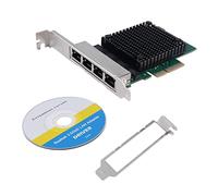 Agwuoetr PCIE X4 2.5G Gigabit Network Card RTL8125B 4 Port Ethernet Network Card Desktop Server Network Card