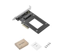 Agwuoetr PCIE4.0 To U.2 True Speed 7000MB Expansion Card Expansion Card Xpansion Card U2 Adapter Card Nvme Ssd Wire-Free Network Card IO-PCE8639-U2