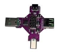 Agwuoetr PD3.0 Protocol Fast Charging Trigger Decoy Voltmeter Qualcomm QC3.0 Decoy Poller Detector Multi-Function Module