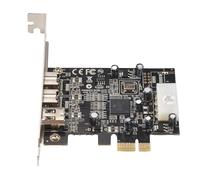 Agwuoetr -PEX30016 3 Port IEEE 1394 Firewire 1394B & 1394A PCIe 1.1 X1 Card TI XIO2213B Chipset Requires Legacy Driver