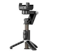 Agwuoetr Phone Wireless Gimbal Stabilizer Handheld Phone Stabilizer Selfie Stick 360 Degree Smart Face Tracking Live Recording with Fill Light